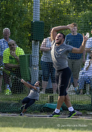 Ashraf Amgad Elseify aus Katar ist bei den Männern einmal mehr nicht zu schlagen. (Foto: Jan-Hendrik Ridder)