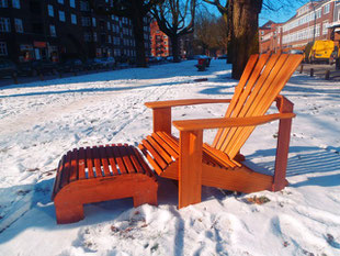 Charitymarket - Gegen das Fernweh #4 Produktionsschule Barmbek, Hamburger Sessel