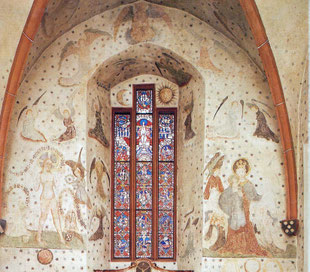 Die heutige Pankratiuskapelle in Altwiesloch gleicht auffallend dem Derdinger Turm, der ja bewohnbar war.