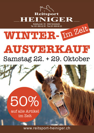 Reitsport Heiniger, Schönbühl - Blogartikel Genschenkgutscheine für den Reiter