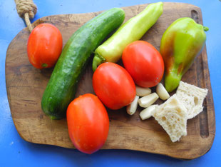 Zutaten Gazpacho Rezept