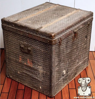 old goyard trunk broken handle