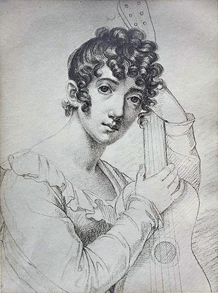 Lady Wallscourt. Gemälde von Thomas Lawrence. 1825.