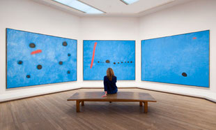 Serie Blue de Miró en la Tate Modern