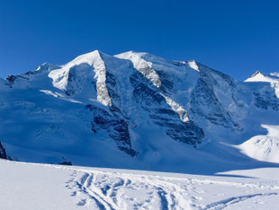 Skitour, Skihochtour, Piz Varuna, Engadin, Bernina, Schweiz, Alpe Palü