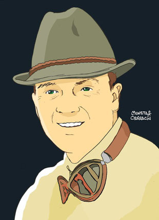 Rudolf Caracciola by Muneta & Cerracín