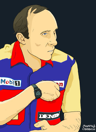 Frank Williams by Muneta & Cerracín
