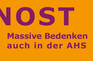 Nost - massive Bedenken auch in der AHS Bild:spagra