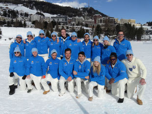 Lyceum Alpinum at Cricket On Ice in 2018