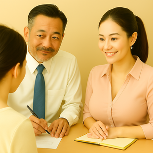 三郷市の問題商法相談受付風景