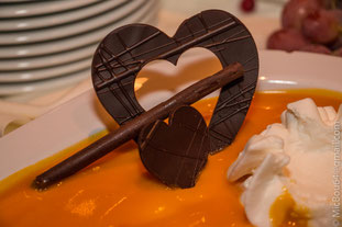 Detail des Hochzeitsbuffets