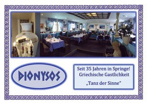 DIONYSOS, An der Bleiche 1A, 31832 Springe