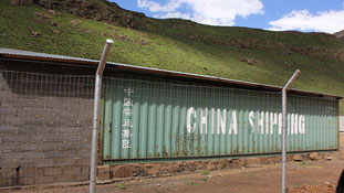 China is building roads in Lesotho
