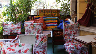 Panafrican Market for souvenir shopping