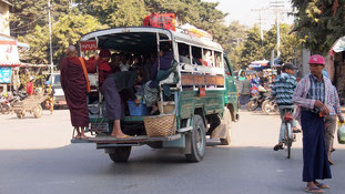 Taxi in Mandalay