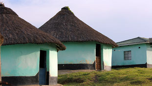 Traditional houses in traditional color