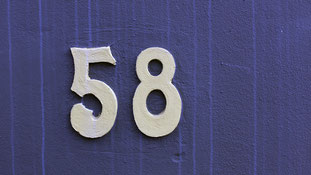 House number, Capetown, South Africa