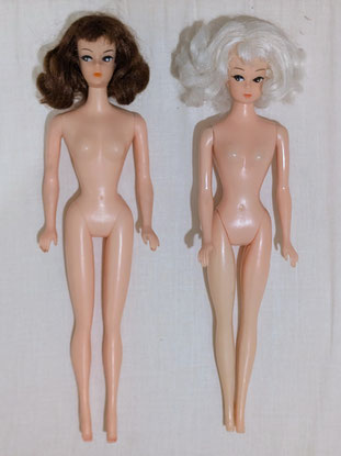 Comparison between the first 999 Petra (left) and the 66 Petra (right)