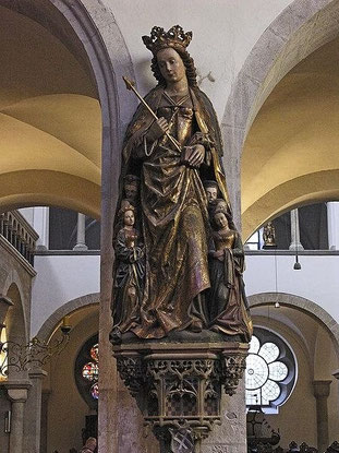 Statue der Hl. Ursula