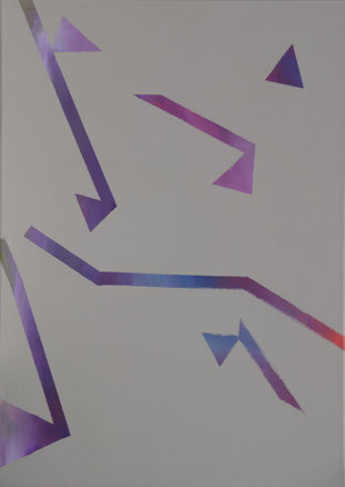 Trilogy 1, Acryl auf Leinwand, 50 x 70 cm