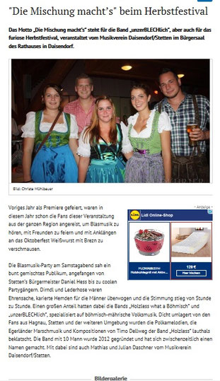 Herbstfest Daisendorf