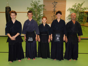 Kyu-Prüflinge
