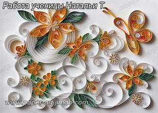 курсы квиллинг онлайн, бумага, квиллинг