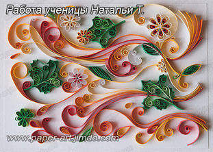 курсы квиллинг онлайн, бумага, квиллинг