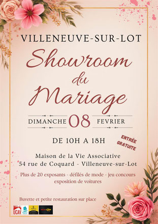 Showroom du Mariage de Villeneuve-sur-Lot - 08 Février 2026
