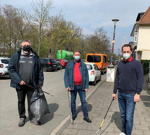 Jan Christoph Borghorst, Thomas Leugner, Christoph Rohling (v.r.n.l.)