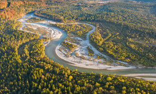 Isar bei Wolfratshausen, Foto: Dr. Olaf Broders