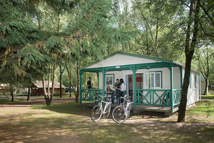 Camping Sites & Paysages  Les Saules à Cheverny - Loire Valley - Les chalets tout confort