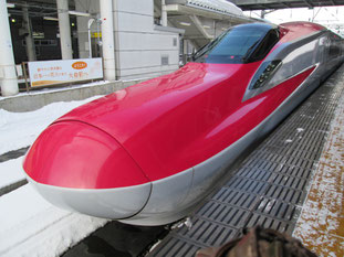 大曲着…Takano間もなく鉄道ファンの仲間入りか?