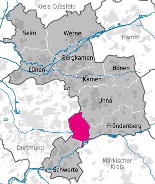 Gemeinde Holzwickede im Kreis Unna