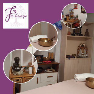 Cabinet bien-être Fée d'énergie BILLOM 63160 - massage sonore aux bols tibétains - Reiki - EFT