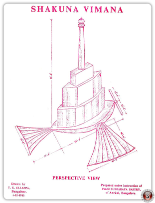 Shakuna Vimana Perspective view