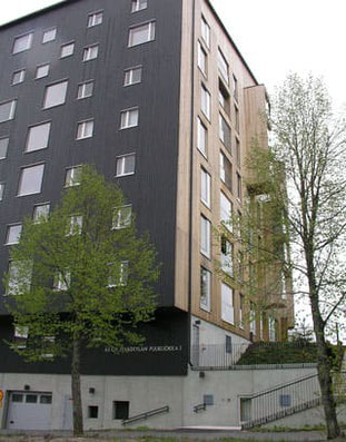 Holzhochhaus in Jyväskylä - Foto M. S.