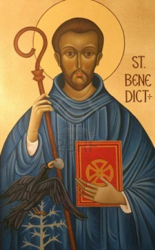 San Benedetto da Norcia  ( 480-547 )