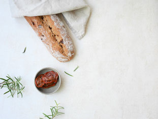 Tomaten-Rosmarin-Baguette