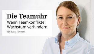 Die Teamuhr von Bianca Fuhrmann, www.bianca-fuhrmann.de