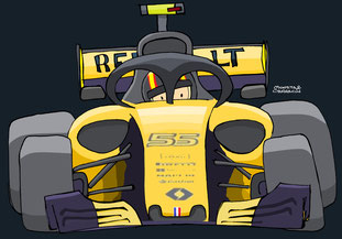 Carlos Sainz by Muneta & Cerracín