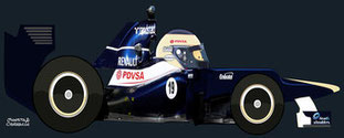 Valtteri Bottas by Muneta & Cerracín - Williams FW34 - Renault V8