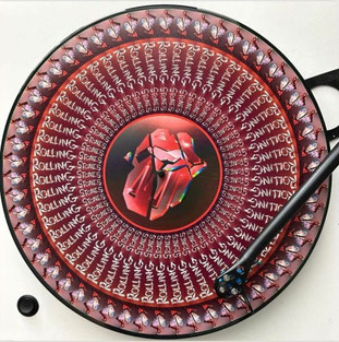 Picture Disc mit Zoetrop, Album "The Rolling Stones" Hackney Diamonds" (EU 2023) / Foto:carousell.sg