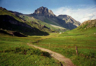 Wanderung hinauf zur Heidi-Alm