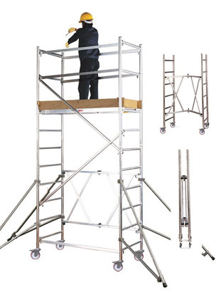 Alquiler andamio de aluminio