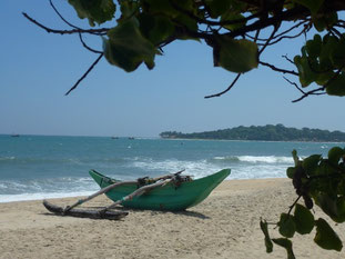 Bild: Boot am Strand