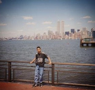My first visit to New York as a 14-year-old in 2000, shortly before heading to the top of the World Trade Center