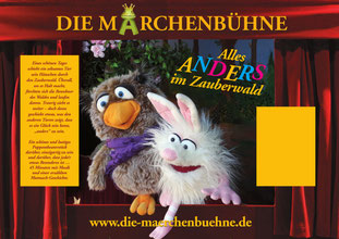 Die Märchenbühne Plakat "Alles ANDERS im Zauberwald"