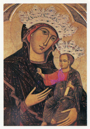 シエナ大聖堂内　Madonna del voto 