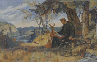 Deckenfresko Münster Schruns - (c) KV Lustenau - Tino Hofer